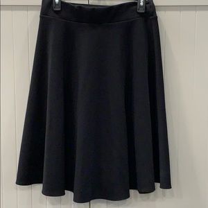 Black A-Line Skirt